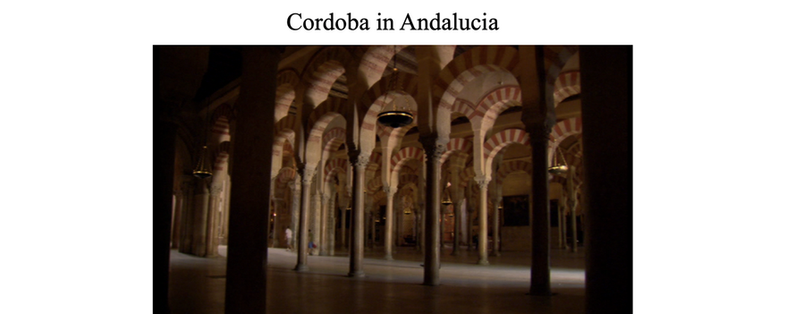 The Muslim Caliphate of Cordoba was known for its emphasis on knowledge and innovation and its tolerance of other religions.  The beautiful mosque pictured above was turned into a Catholic Church after the Reconquista.  Its architecture would later be copied in Mexico.
