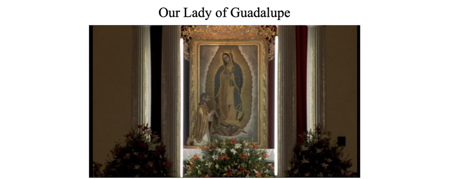 The New World put a stamp of their own to Christianity.  Our Lady of Guadalupe appeared to a peasant Juan Diego in 1531 in what is now Mexico City.  Eyes downcast, hands clasped in prayer, she looked like a native Mexican.  In later centuries, Our Lady of Guadalupe would become a unifying symbol for Catholic Mexicans.